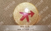運(yùn)動(dòng)會(huì)會(huì)徽圣火徽章,磨沙鍍金徽章