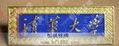 清華大學(xué)?；?高檔徽標(biāo),學(xué)?；照?學(xué)生牌