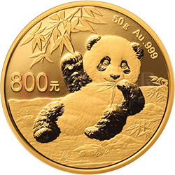 <strong>2020版熊貓金銀紀念幣50克圓形金質(zhì)紀念幣</strong>