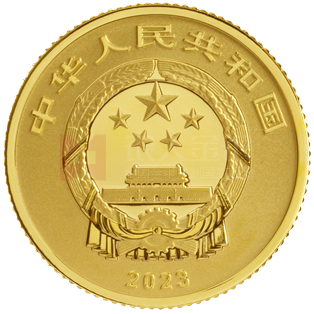 國家寶藏（文明曙光）3克金質(zhì)紀念幣（玉鉞）