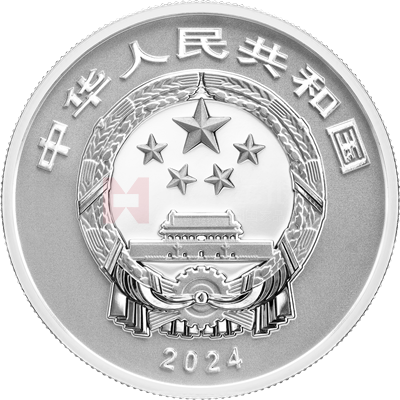 國(guó)家寶藏（啟蒙奠基）15克銀質(zhì)紀(jì)念幣（獸面紋銅牌）